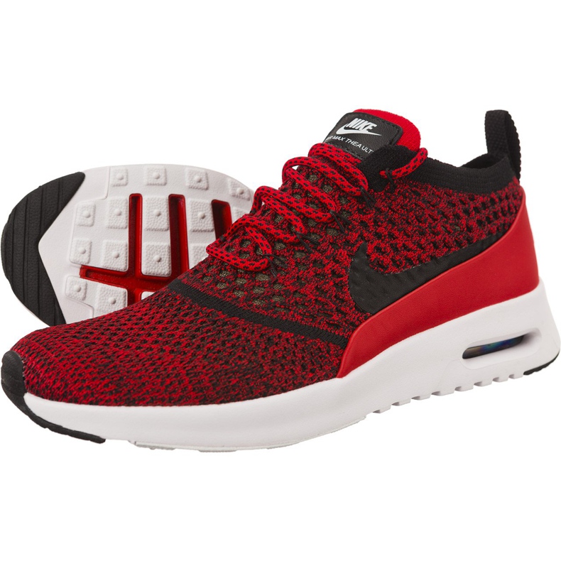 Nike At Air Max Thea Ultra Fk 601 black red