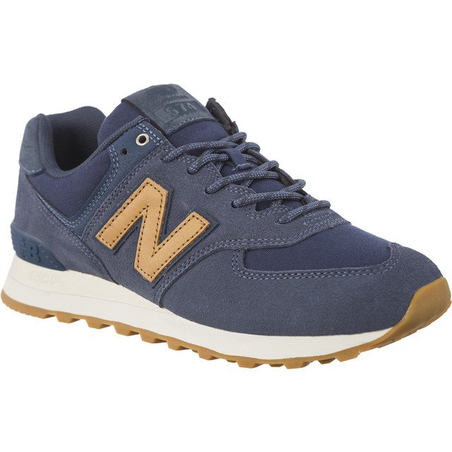 New Balance WL574CLI brown navy blue