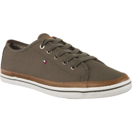 Tommy Hilfiger Iconic Kesha Sneaker 011 Dusty Olive green