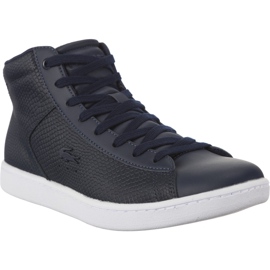 Lacoste Carnaby Evo Mid 317 2 Spw 003 blue navy blue Lacoste Carnaby Evo Mid 317 2 Spw 003 blue navy blue