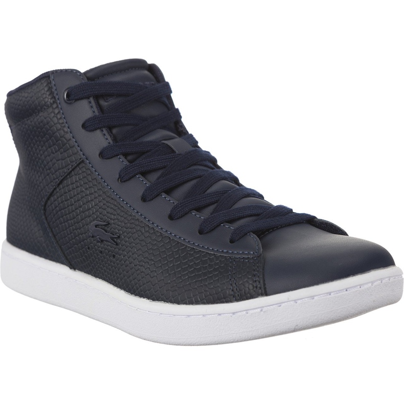 Lacoste Carnaby Evo Mid 317 2 Spw 003 blue navy blue Lacoste Carnaby Evo Mid 317 2 Spw 003 blue navy blue