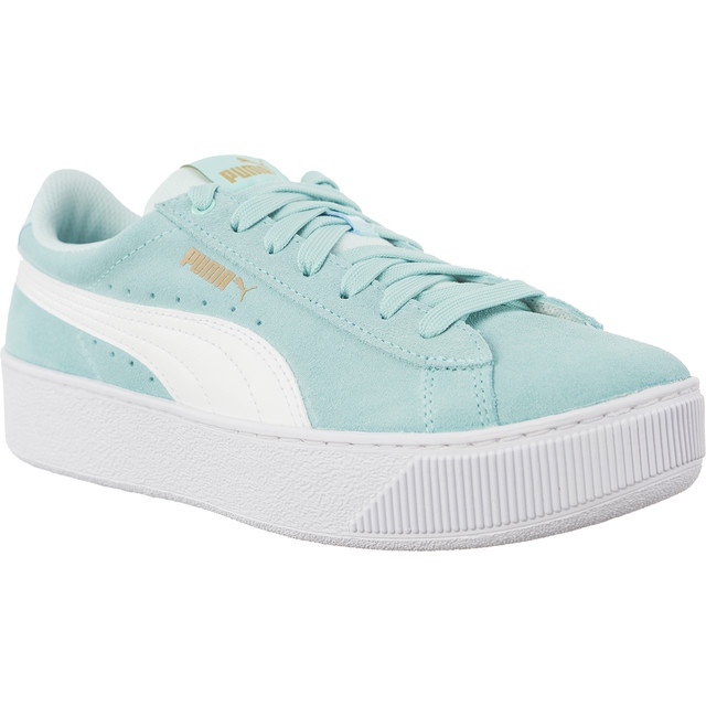 Vikky Platform Island Paradise PUMA White blue