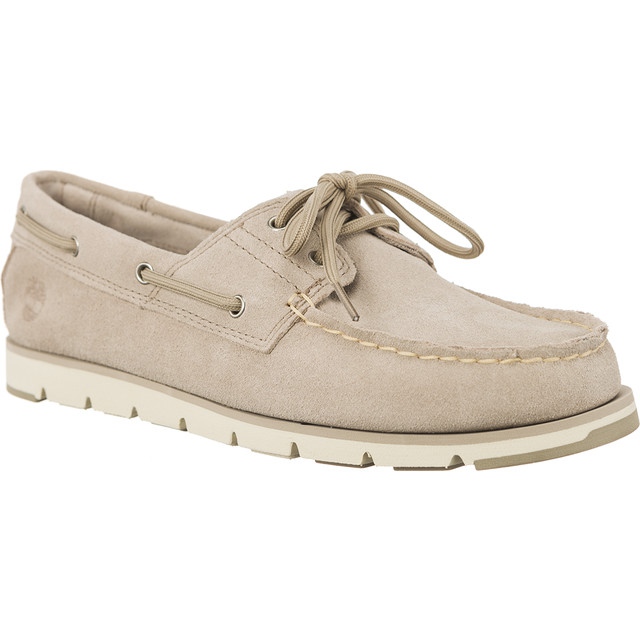 Timberland Camden Falls Suede Boat Shoes Simply Taupe brown