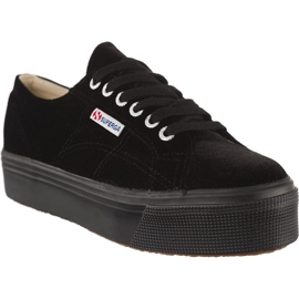Superga 2790 Velvetw 999 black Superga 2790 Velvetw 999 black