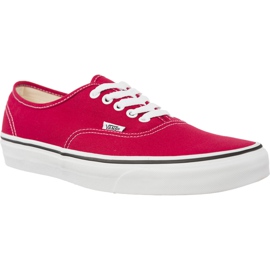Vans Authentic Q9U Crimson True White red Vans Authentic Q9U Crimson True White red