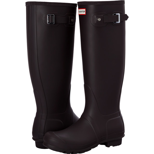 Hunter Womens Original Tall Bitter Chocolate