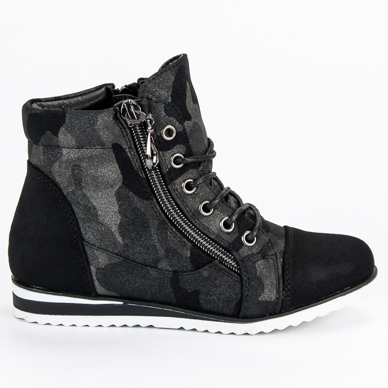 Vinceza Insulated Moro sneakers black