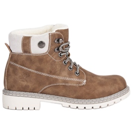 Filippo Brown sheepskin boots