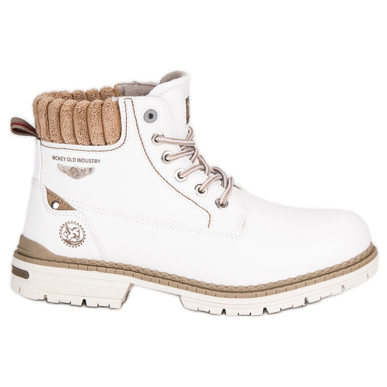 McKey Women's white hiking boots