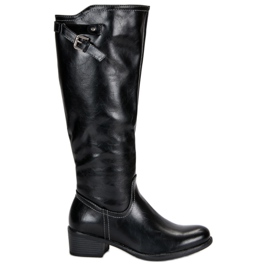 Black VINCEZA boots Black VINCEZA boots