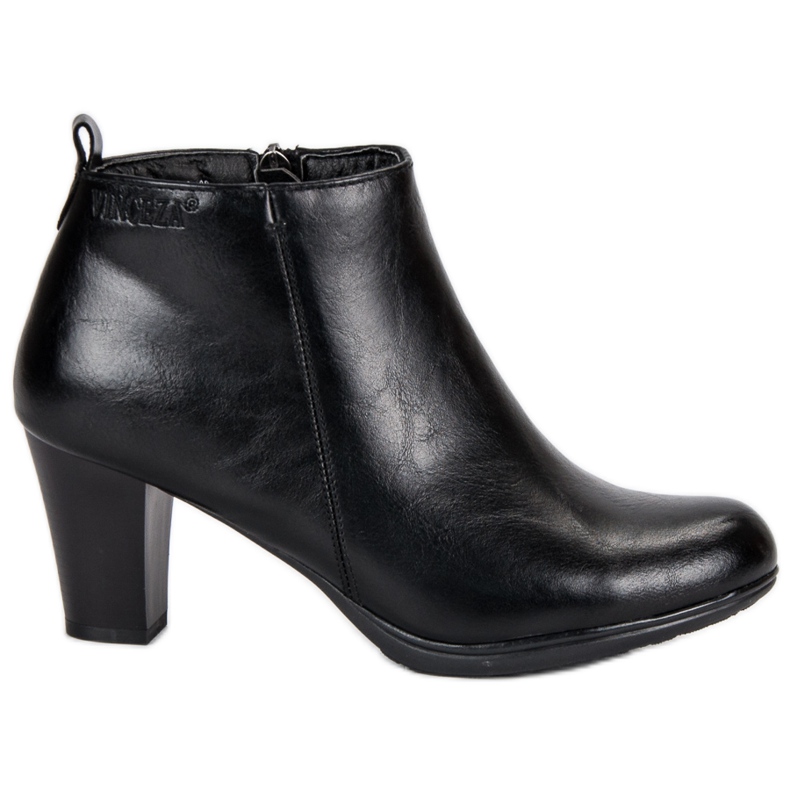 Elegant boots on the VINCEZA post black