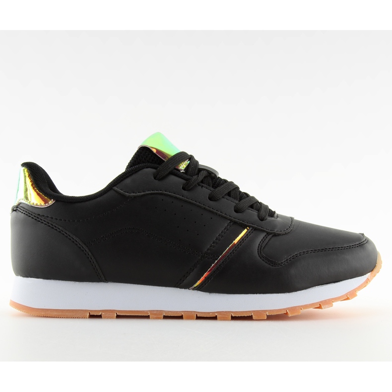 Black sports shoes for women 11706 Black