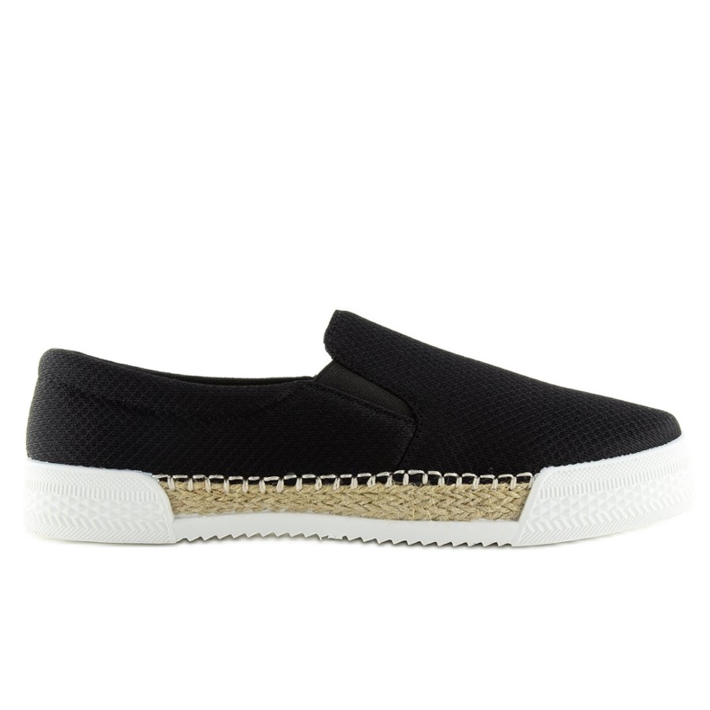 Sneakers slip-on black 15691A Black