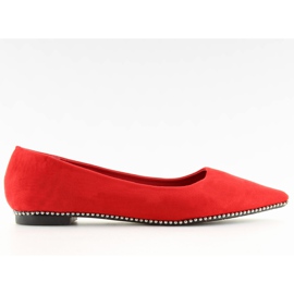 Red women's ballerinas YQ206 Red Red women's ballerinas YQ206 Red