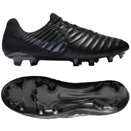 Nike tiempo legend all black hotsell