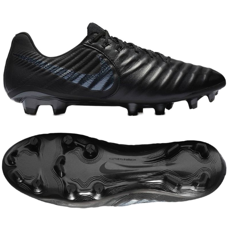 Nike Tiempo Legend 7 Elite Fg M AH7238-001 football shoes black black