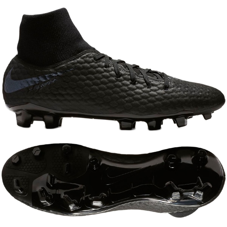 Nike Hypervenom 3 Academy Df Fg M AQ9217-001 football shoes black black