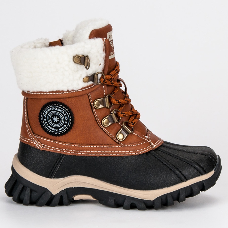 Arrigo Bello Insulated children's footwear brown