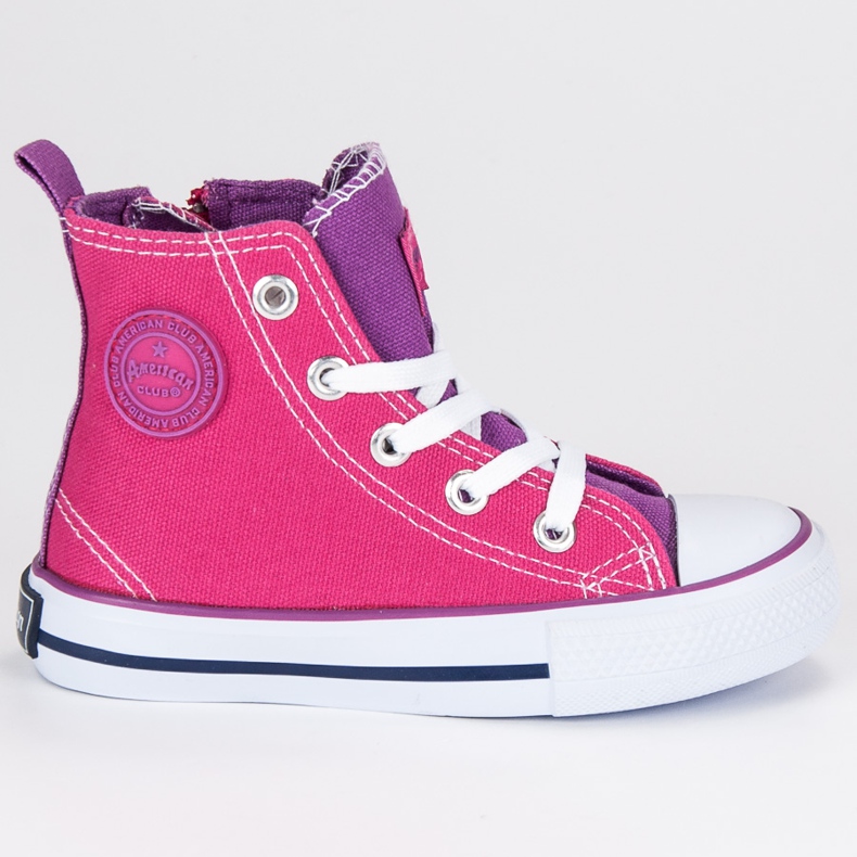 American Club American Ankle Sneakers pink