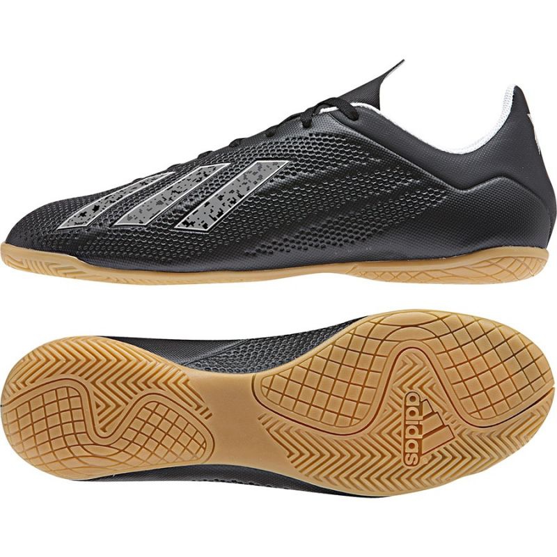 Adidas X Tango 18.4 In M football boots black KeeShoes