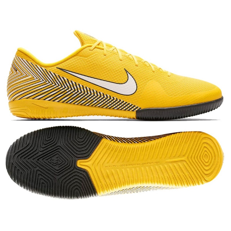 Nike Mercurial Vapor 12 Academy Neymar Ic Jr AO3122-710 soccer shoes yellow yellow
