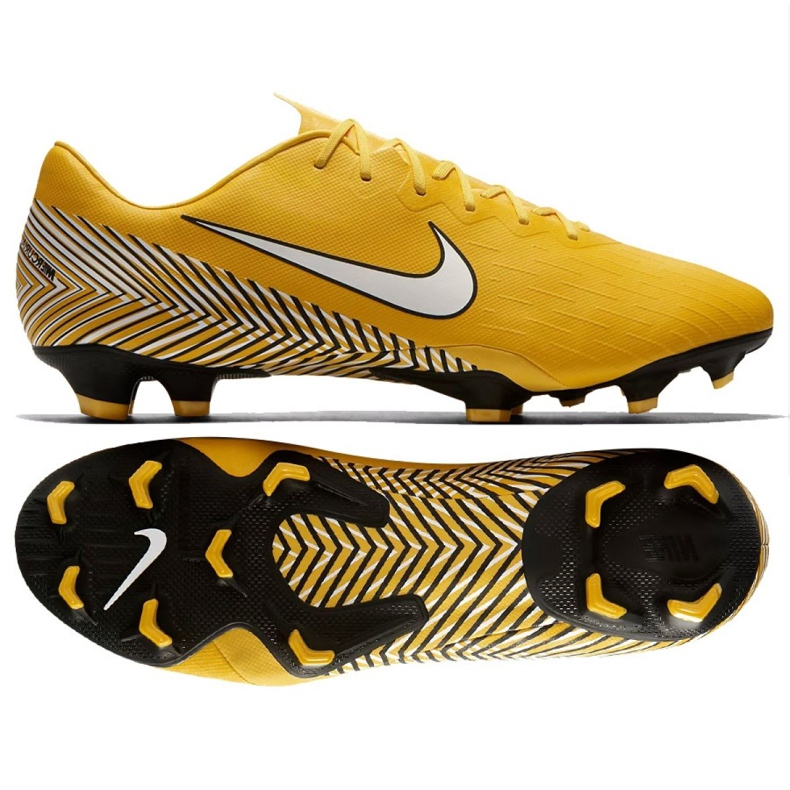 Nike Mercurial Vapor 12 Neymar Pro Fg M AO3123-710 soccer shoes yellow yellow