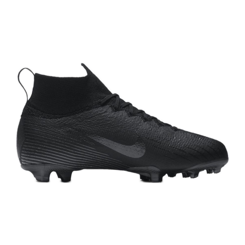 Nike Mercurial Superfly 6 Elite Fg Jr AH7340-001 football shoes black black