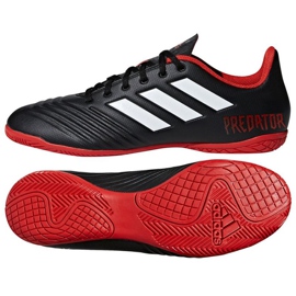 Indoor shoes adidas Preadator Tango 18.4 In M DB2136 black black