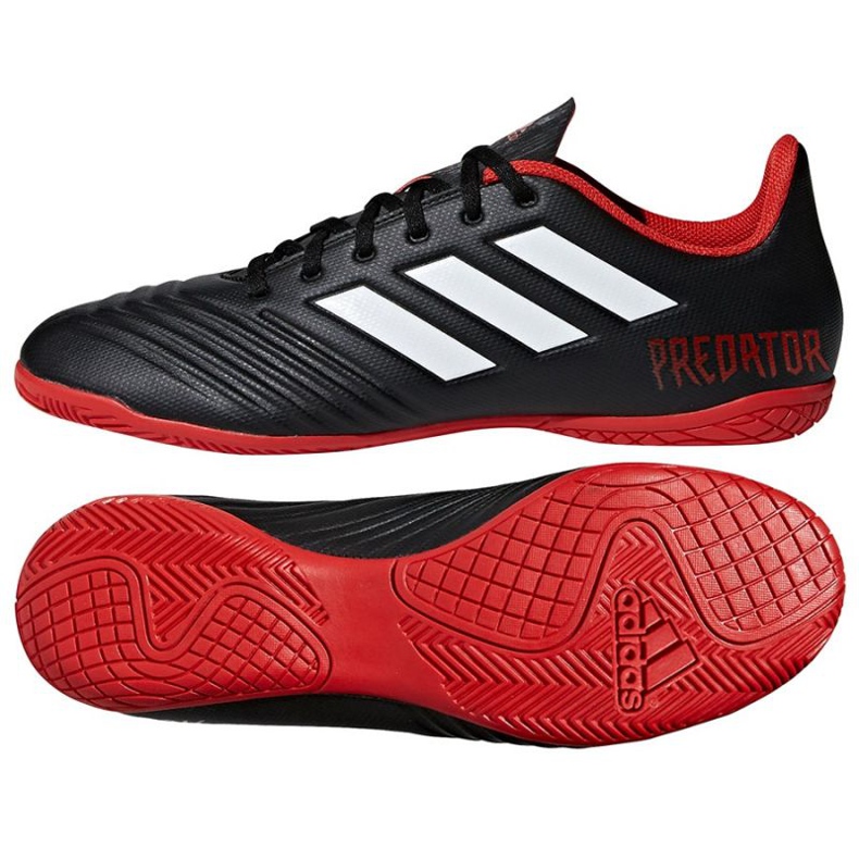 Indoor shoes adidas Preadator Tango 18.4 In M DB2136 black black