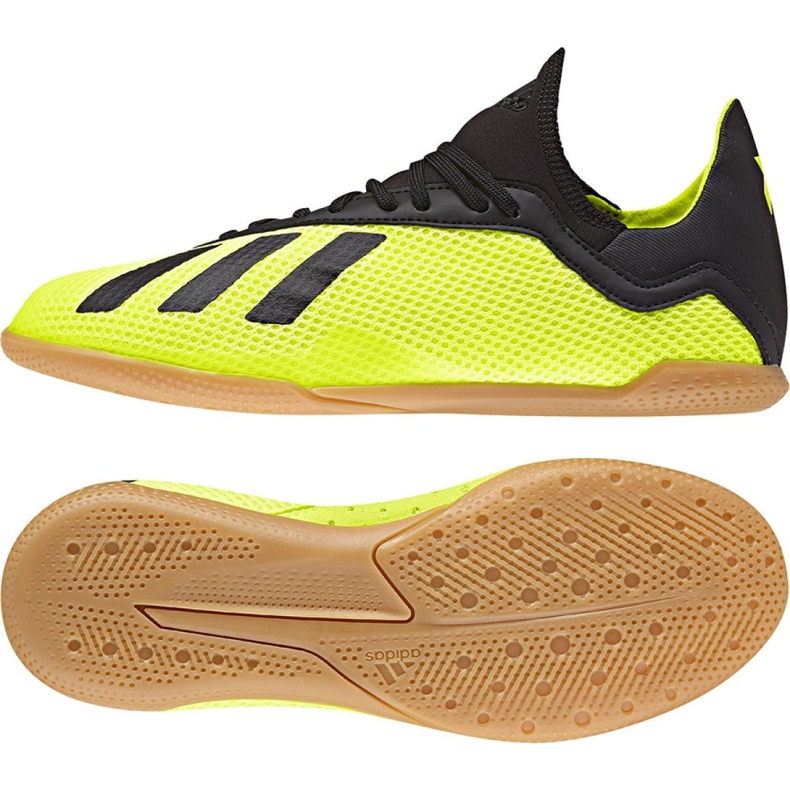 Indoor shoes adidas X Tango 18.3 In Jr DB2426 yellow yellow