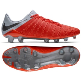 Nike Hypervenom Phantom 3 Elite Fg M AJ3805-600 football shoes red red Nike Hypervenom Phantom 3 Elite Fg M AJ3805-600 football shoes red red