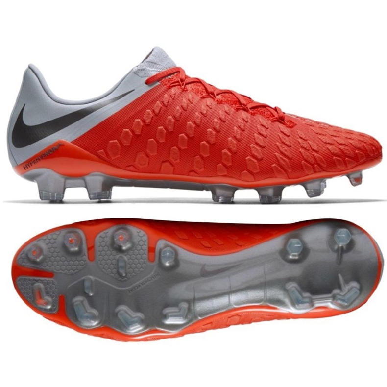Nike Hypervenom Phantom 3 Elite Fg M AJ3805-600 football shoes red red