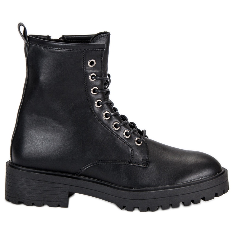 Corina Stylish workery boots black