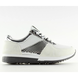 White women's sports shoes N007 White