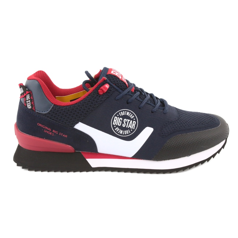 Big Star FF 174205 sports shoes white red navy blue