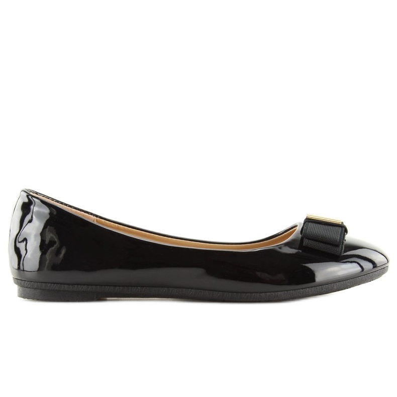 Black women's ballerinas 9988-130 Black