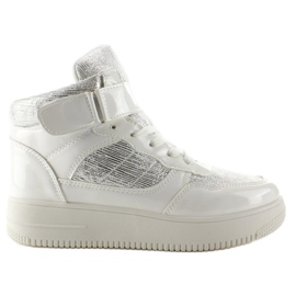 Force-style AN9168 White trainers grey