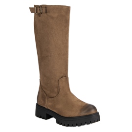 Corina Suede boots brown