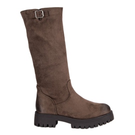 Corina Women's high boots C7863ta brown