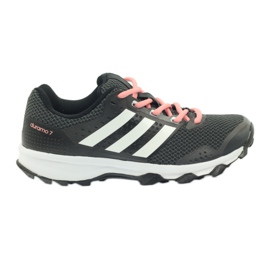 Running shoes adidas Duramo 7 Trail W black pink grey Running shoes adidas Duramo 7 Trail W black pink grey