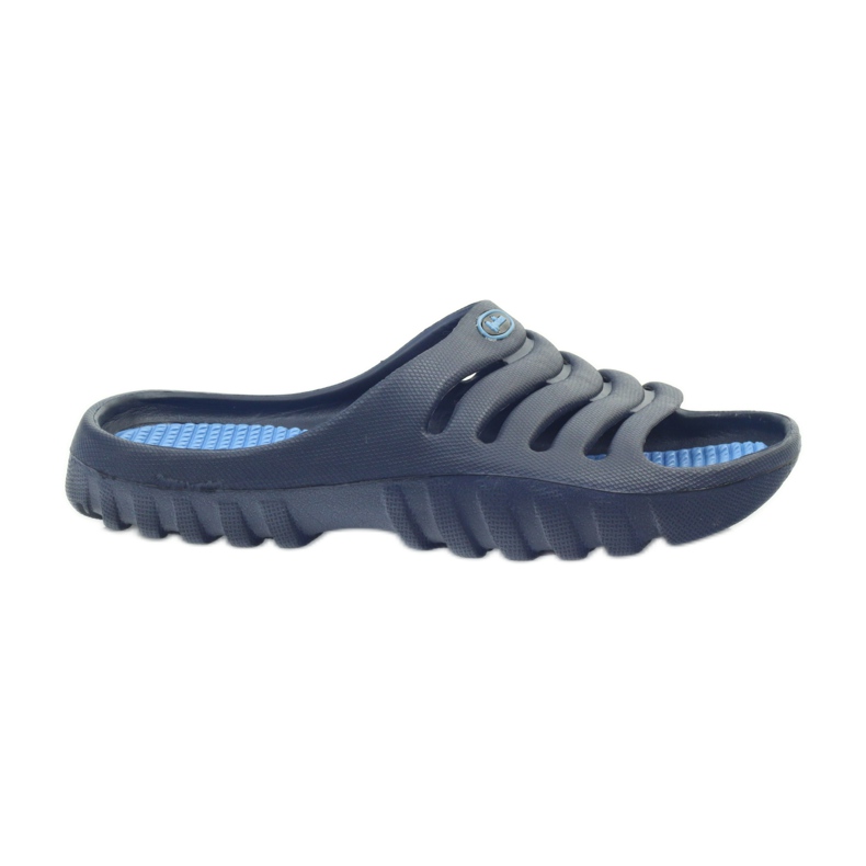 American Club American children's pool shoes slippers navy blue American Club American children's pool shoes slippers navy blue