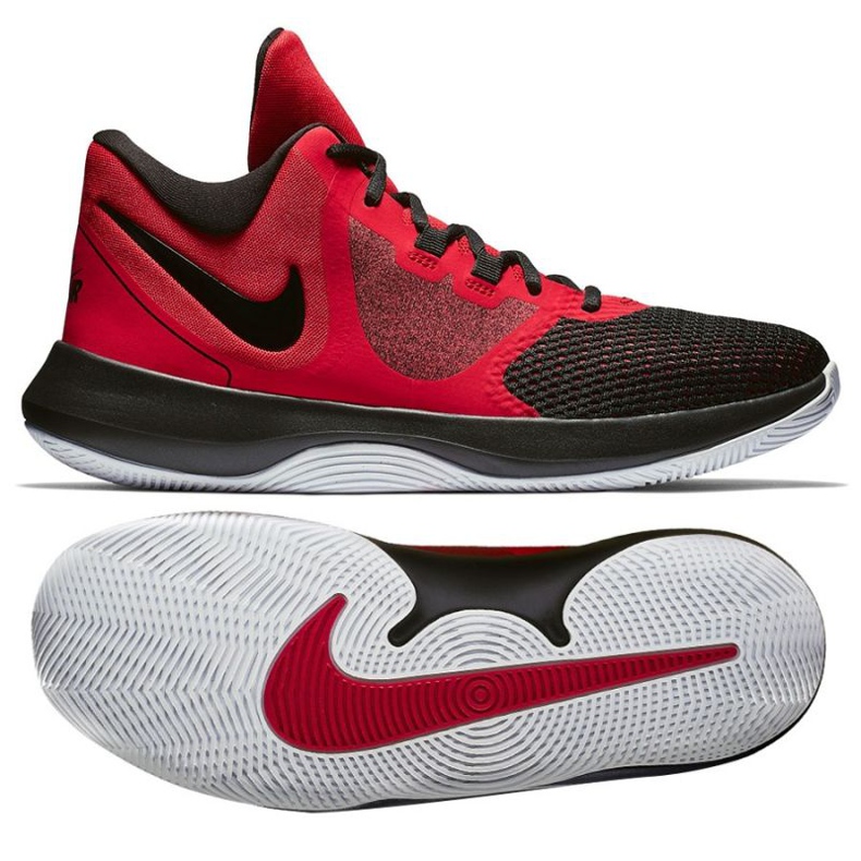 Basketball shoes Nike Air Precision Ii M red