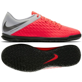 Indoor shoes Nike Hypervenom PhantomX 3 Club Ic Jr AJ3789-600 multicolored red