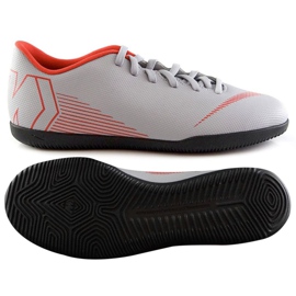 Indoor shoes Nike Mercurial Vapor 12 Club Ic M AH7385-060 grey grey Indoor shoes Nike Mercurial Vapor 12 Club Ic M AH7385-060 grey grey