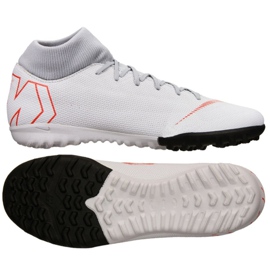 Nike Mercurial SuperflyX 6 Academy Tf M AH7370-060 football shoes multicolored white Nike Mercurial SuperflyX 6 Academy Tf M AH7370-060 football shoes multicolored white