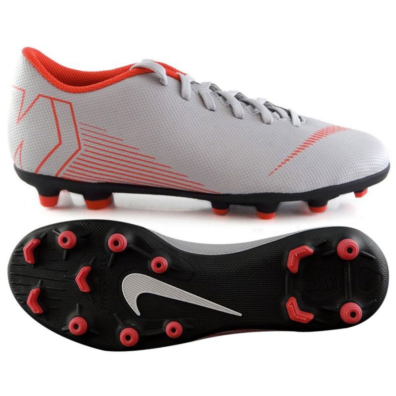 Nike Mercurial Vapor 12 Club Gs Mg Jr AH7350-060 football shoes multicolored white