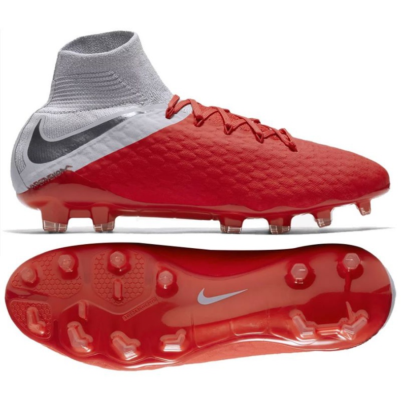 Nike Hypervenom Phantom 3 Pro Df Fg M AJ3802-600 football shoes red red