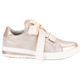 Filippo Golden Tied Shoes Filippo Golden Tied Shoes