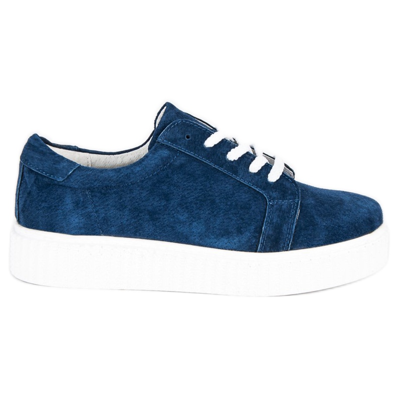 Filippo Leather Creepers Sneakers blue Filippo Leather Creepers Sneakers blue