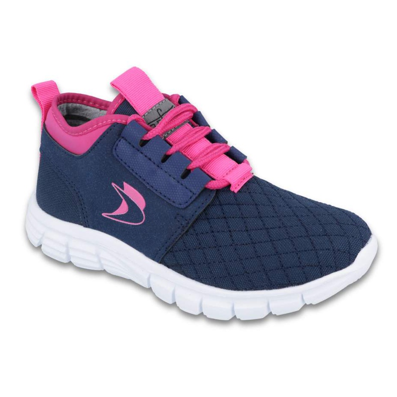 Befado children's shoes up to 23 cm 516X034 pink navy blue